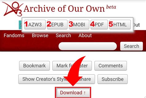ao3 archive of our own download