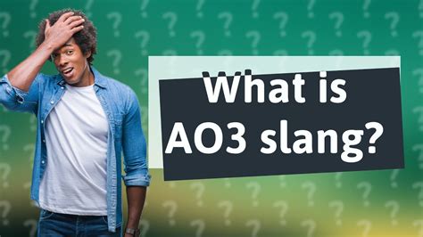 ao3 meaning slang