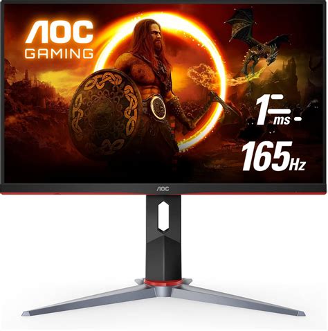 Monitor Gamer AOC 24G2S/BK 23,8 Full HD HDMI 144Hz DisplayPort 165Hz