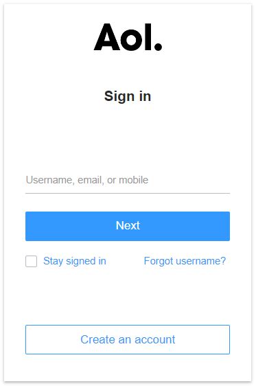 Aol Mail Login App
