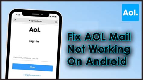 Aol Mail Not Working