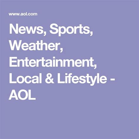 aol news sports weather entertainment msnbc