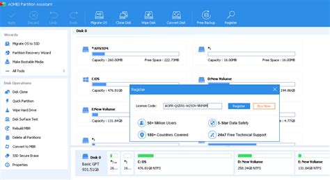 AOMEI Partition Assistant Pro Free License key