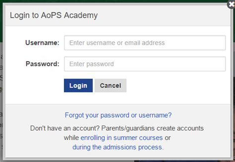 aops parent login