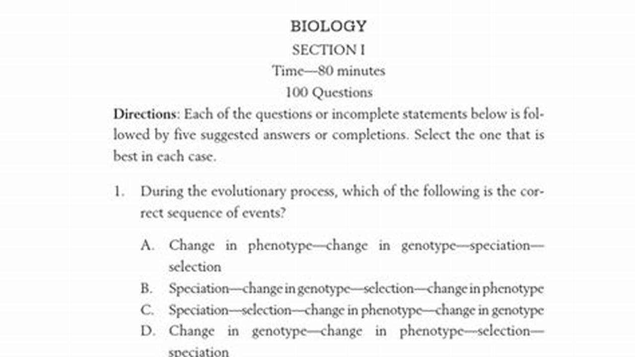 Master Biotechnology with AP Biology Practice Test Tips