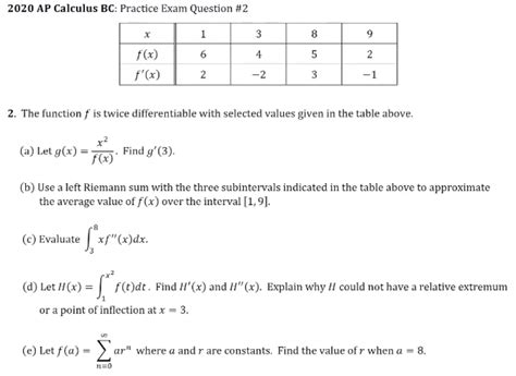 ap calculus bc frq answers
