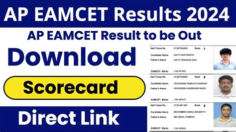 ap eamcet results 2021 manabadi score card