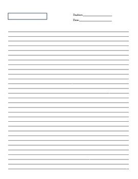Ap Lined Essay Paper