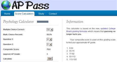 ap pass calculator
