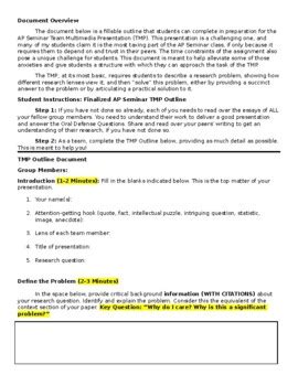ap seminar presentation examples tmp