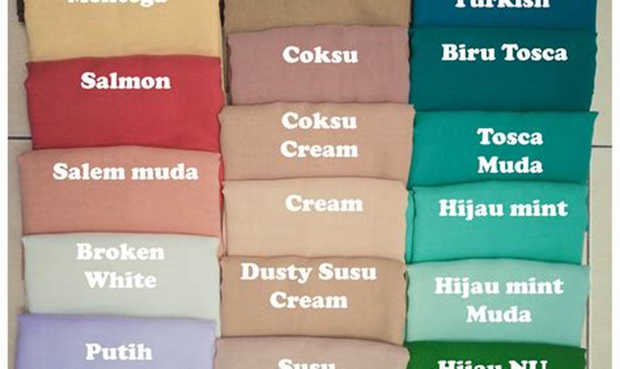 Apa Warna Mocca dan Cokelat Susu: Perbedaan yang Perlu Kamu Ketahui