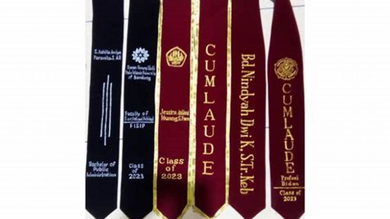 Panduan Lengkap Arti Warna Selempang Wisuda