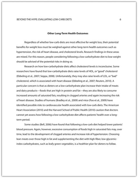 apa format introduction sample