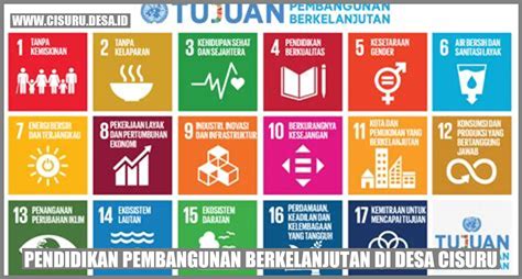 Pendidikan untuk Pembangunan Berkelanjutan