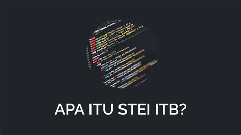 apa itu stei itb