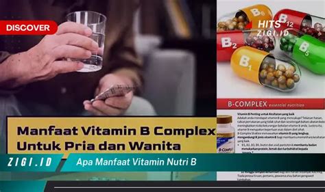 Ungkap Rahasia Manfaat Vitamin Nutri B yang Jarang Diketahui