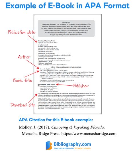 apa reference page textbook example