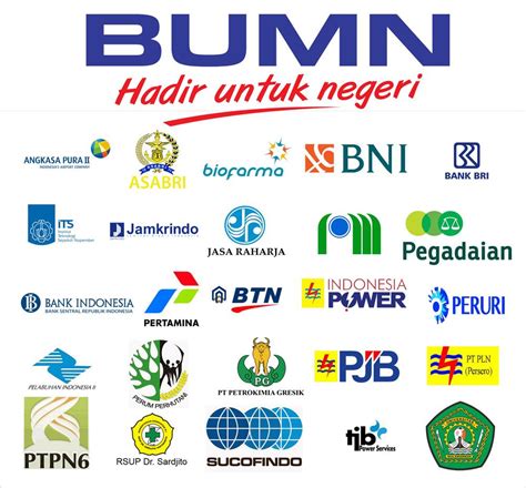 apa saja bumn di indonesia