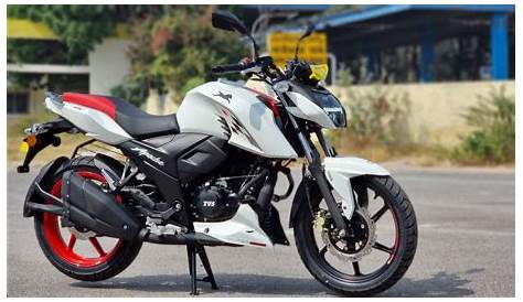 TVS Apache RTR 160 White Race Edition Launched Report