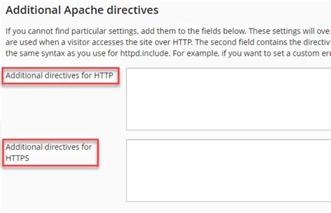 Apache Directives Explained
