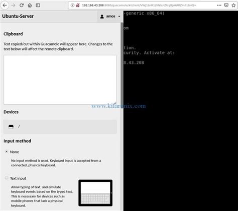 Apache Guacamole Enable File Transfer