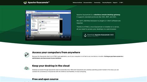 Apache Guacamole Open Source Alternative