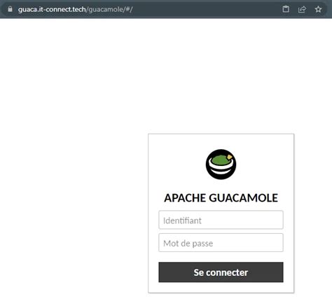 Apache Guacamole Proxy