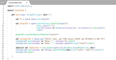 apache spark sql java example