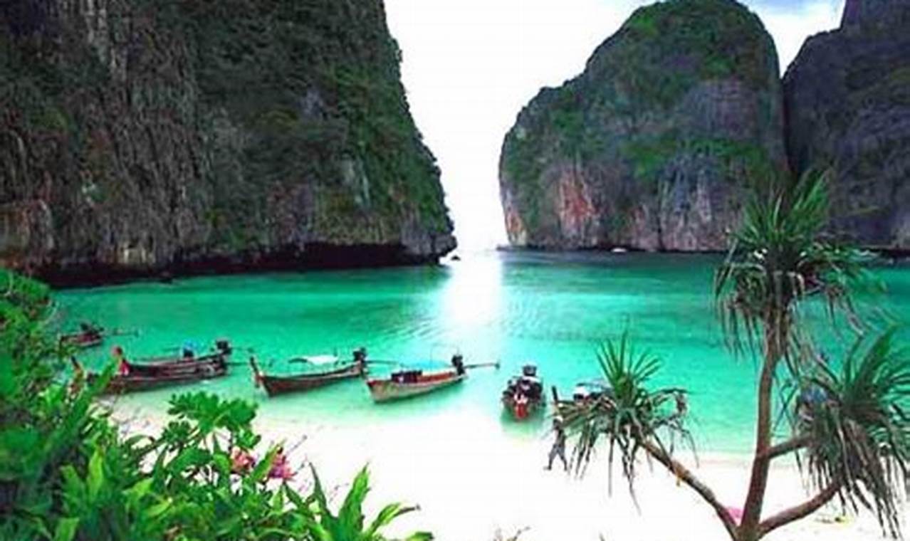 apakah nama pantai yang menjadi objek wisata di thailand