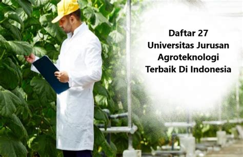 Is Studying Agrotechnology Difficult in Indonesia?