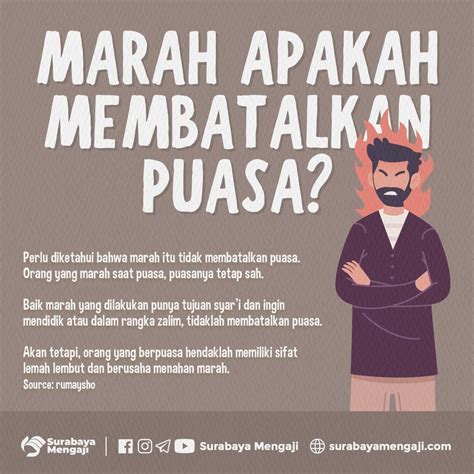 Apakah Marah Kepada Pasangan Membatalkan Puasa?