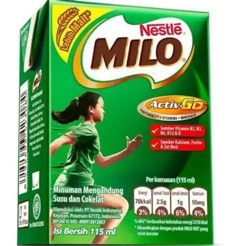 Apakah Susu Milo Bisa Menambahkan Berat Badan