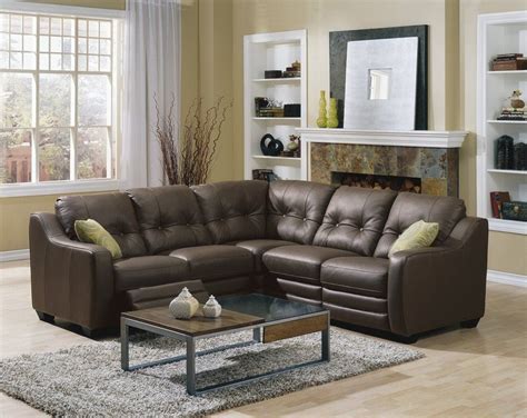 Famous Apartment Size Sectional Sofa Leather With Low Budget