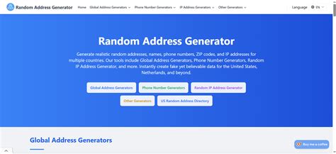 Apartment Address Generator