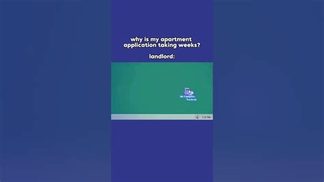Apartment Application Taking Over A Week