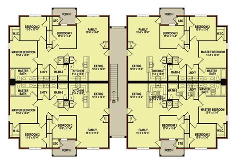 Apartment Complex House Plans