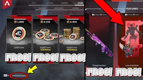 SECRET CODE TO GET FREE COINS IN APEX LEGENDS! HOW TO GET FREE SKINS