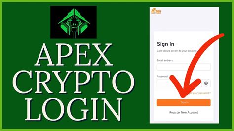apex crypto login