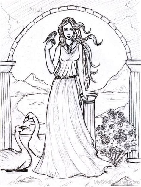 Aphrodite Drawing