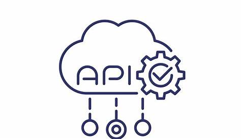 Cloud api software integration icon Royalty Free Vector