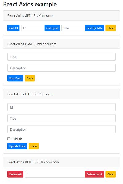 api call in react js using axios functional component