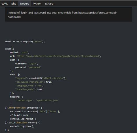api documentation javascript