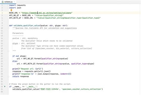 api endpoint example python