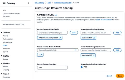 Api Gateway Enable Cors For Localhost