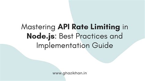 api implementation in node js