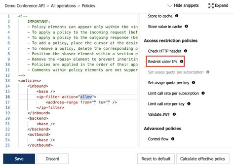 api management policy set variable