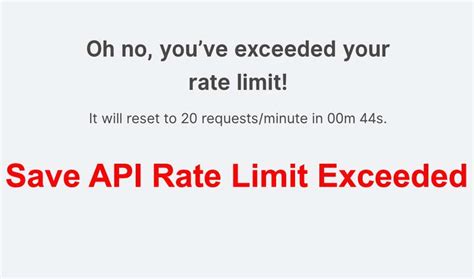 api rate limit exceeded error code