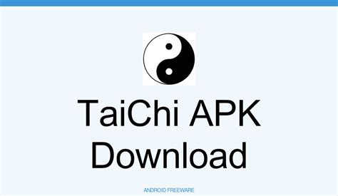 Apk Taichi: Meningkatkan Kesehatan dan Keseimbangan Jiwa