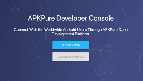 apkpure developer console