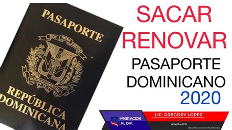 aplicar para pasaporte dominicano
